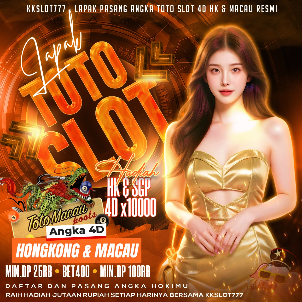 KKSLOT777 - Link Toto Slot Terbaru Deposit 10K Kasih Menang Hari Ini